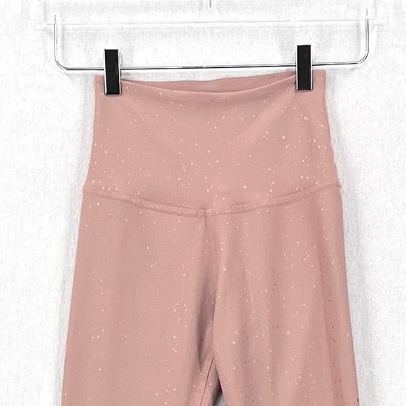 BEYOND YOGA Alloy Ombre High Waist Leggings Womens XS Blush Pink Rose Gold - Picture 3 of 14